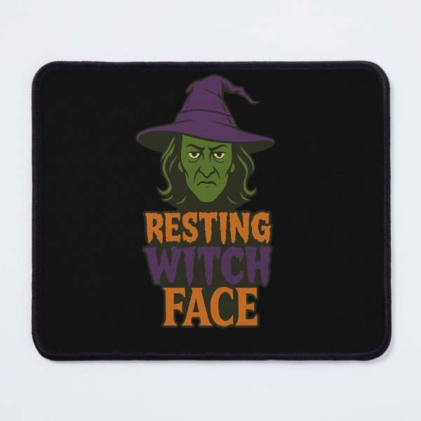 Item preview, Resting Witch Face – Funny Halloween Witch Shirt Design designed and sold by kornkobart.