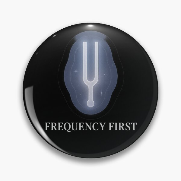 Item preview, Frequency First | Cosmic Tuning Fork Spiritual Vibration Sticker & Printable Wall Art | Fridge Magnet | Printable Sticker designed and sold by HerDreamCodes.