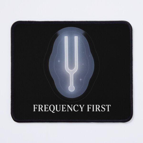 Item preview, Frequency First | Cosmic Tuning Fork Spiritual Vibration Sticker & Printable Wall Art | Fridge Magnet | Printable Sticker designed and sold by HerDreamCodes.