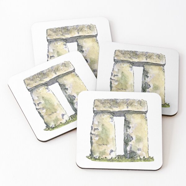 Item preview, Acuarelas de Stonehenge designed and sold by Kaledo.