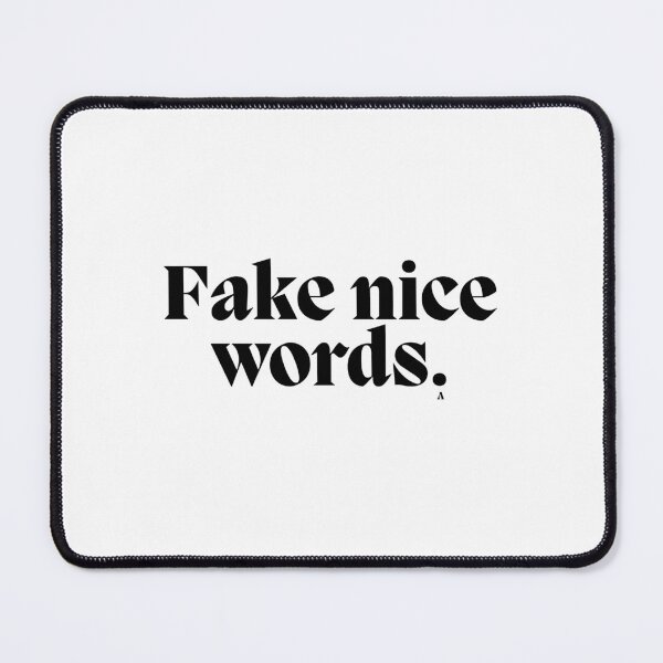 Item preview, Fake nice words. designed and sold by Finds.
