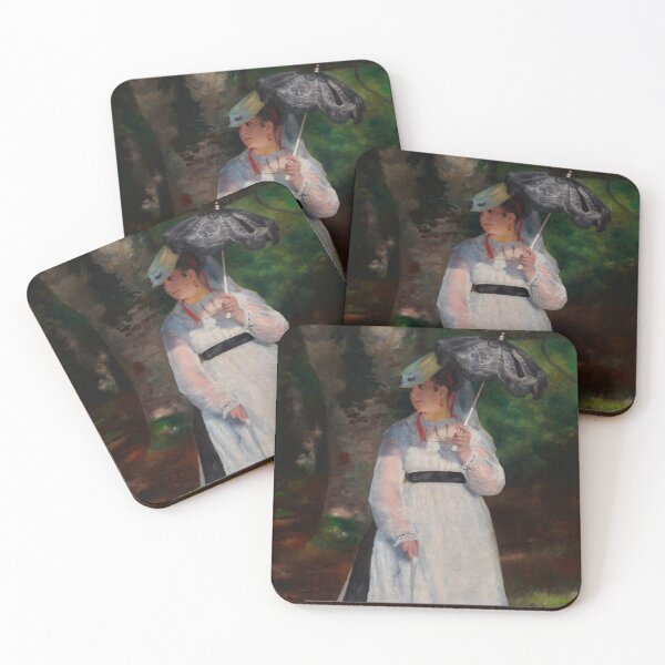 Item preview, Lise with a Parasol by Renoir designed and sold by Historical Beauty.