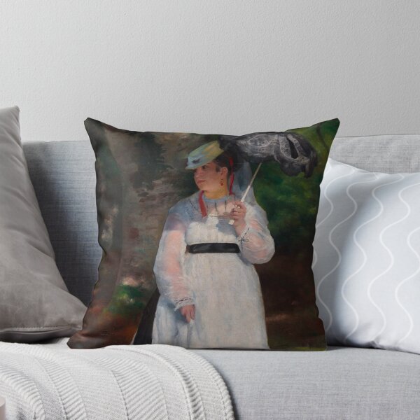 Item preview, Lise with a Parasol by Renoir designed and sold by Historical Beauty.