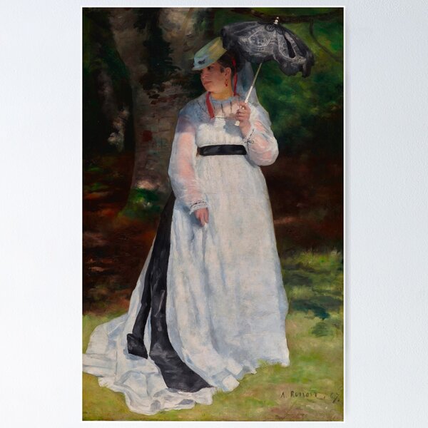 Item preview, Lise with a Parasol by Renoir designed and sold by Historical Beauty.