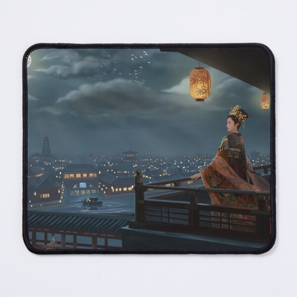 Item preview, Yang Guifei | Ancient Chinese Beauty Wall Art | Tang Dynasty Wall Art designed and sold by Dynasty Brush.