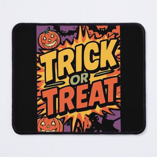 Item preview, Trick Or Treat Halloween Vibes In Comic Style designed and sold by Pivi's Design.