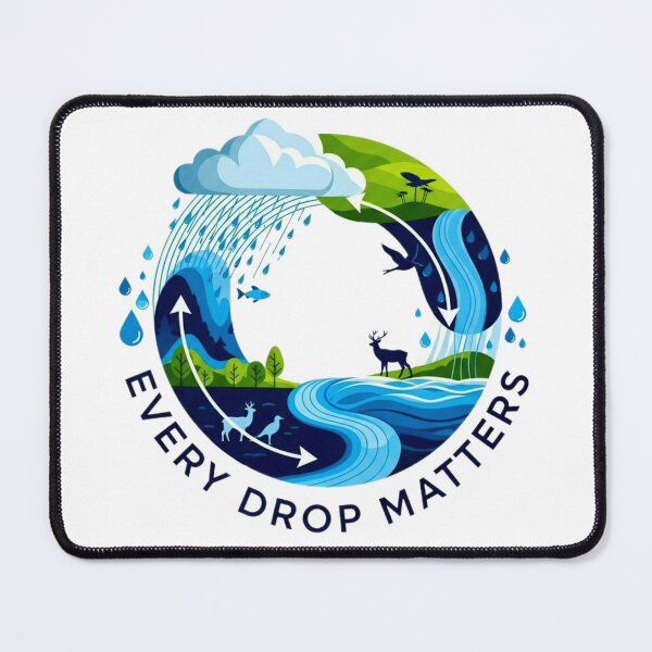 Item preview, EVERY DROP MATTERS designed and sold by NeyArtsIn.
