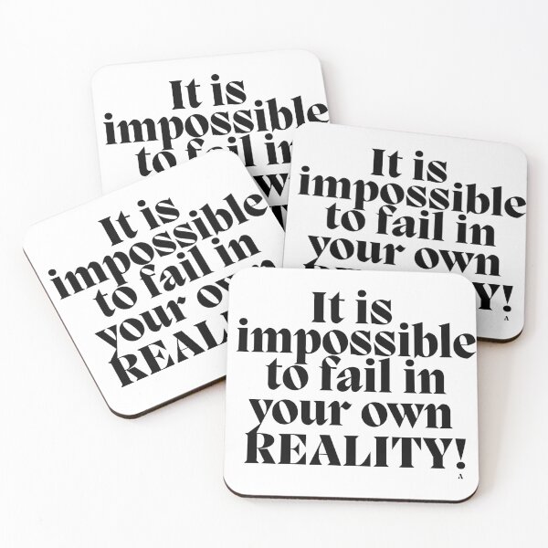 Item preview, It is impossible to fail in your own reality! designed and sold by Finds.