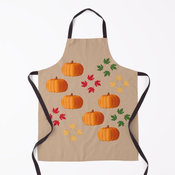 Item preview, Pumpkin illustration with Maple Leaves designed and sold by InnaCreates.
