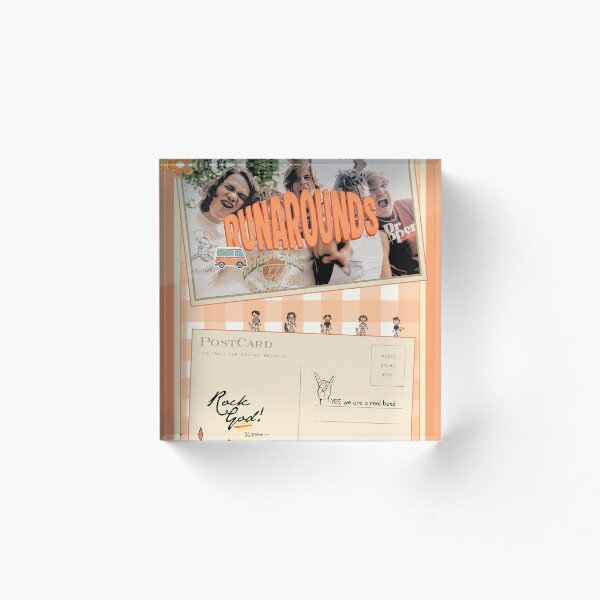 Item preview, The Runarounds Band poster designed and sold by byskyesgraphics.