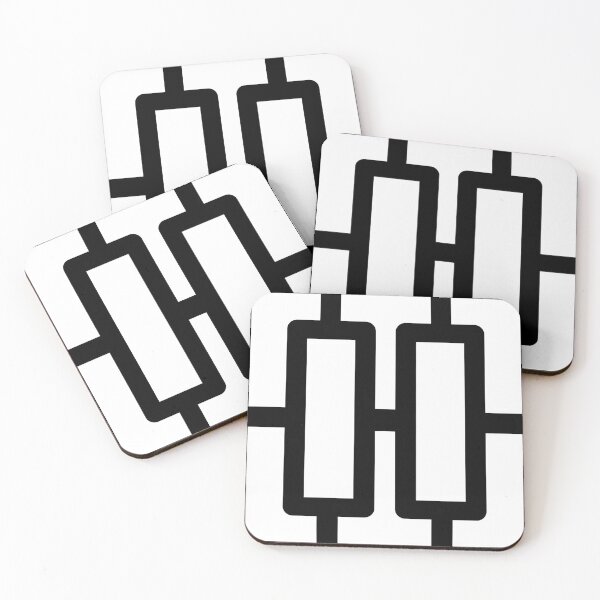 Item preview, Breezeway Blocks Palm Springs Retro 50s Mid Century Modern Block 2 Colorway 11 designed and sold by fiatluxillust.