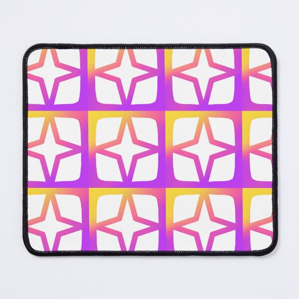 Item preview, Breezeway Blocks Palm Springs Retro 50s Mid Century Modern Block 3 Colorway 1 designed and sold by fiatluxillust.