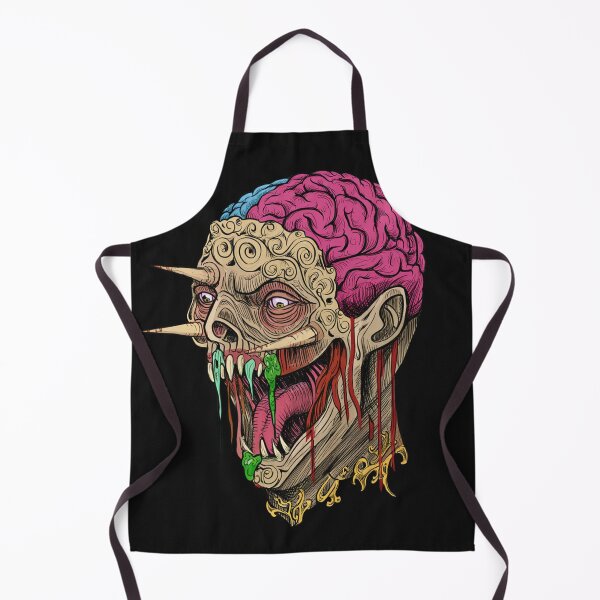 Item preview,  Horror monster vampiric skull terror of evil illustration art designed and sold by Vintage Designs +.