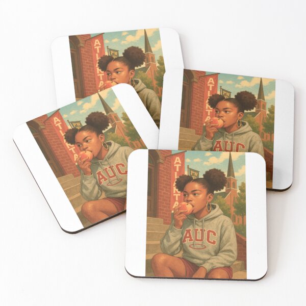 Item preview, Peach Break on College Steps designed and sold by Resilient Roots Customs Oakland.