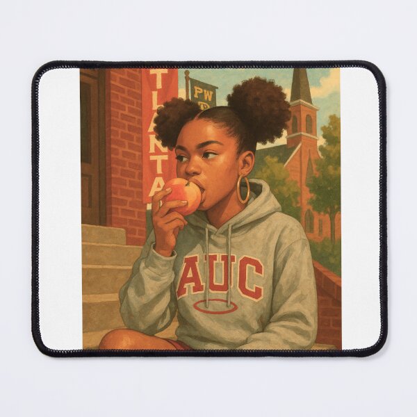 Item preview, Peach Break on College Steps designed and sold by Resilient Roots Customs Oakland.