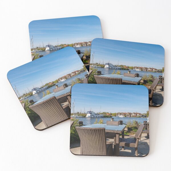 Item preview, Beer garden on the bank of the River Bure, Horning designed and sold by yackers1.