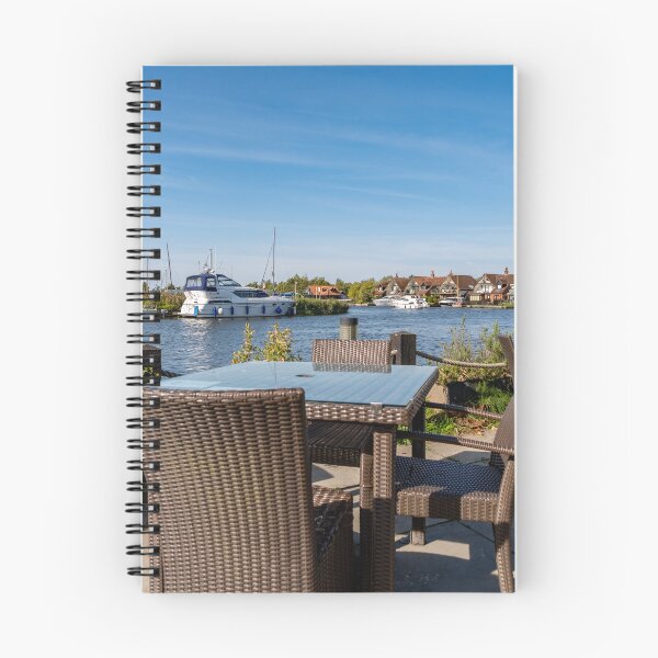 Item preview, Beer garden on the bank of the River Bure, Horning designed and sold by yackers1.