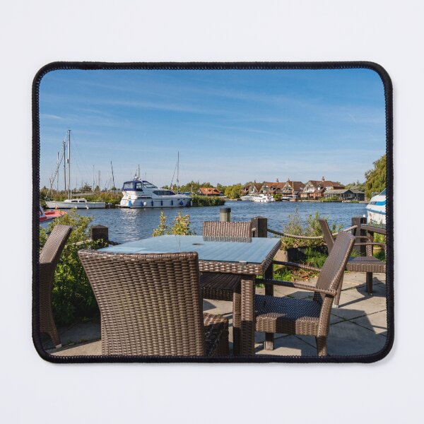 Item preview, Beer garden on the bank of the River Bure, Horning designed and sold by yackers1.