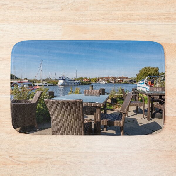 Item preview, Beer garden on the bank of the River Bure, Horning designed and sold by yackers1.