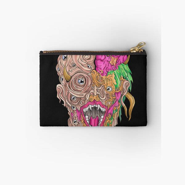 Item preview, Horror monster vampiric skull terror of evil illustration art designed and sold by Vintage Designs +.