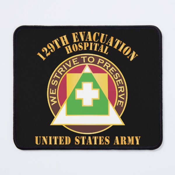 Item preview, Army - DUI - 129th Evacuation Hospital - US Army X 300 designed and sold by Military Insignia Products.