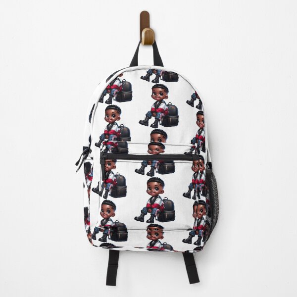Item preview, Cute African American Boy Digital Artwork designed and sold by Lulunza.