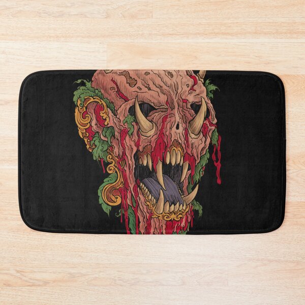 Item preview, Horror monster vampiric skull terror of evil illustration art designed and sold by Vintage Designs +.