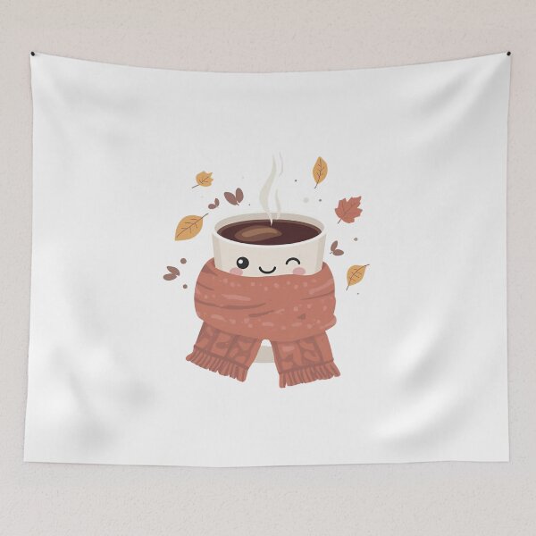 Item preview, Cozy Autumn Coffee – Cute Kawaii Fall Design designed and sold by Activity01.