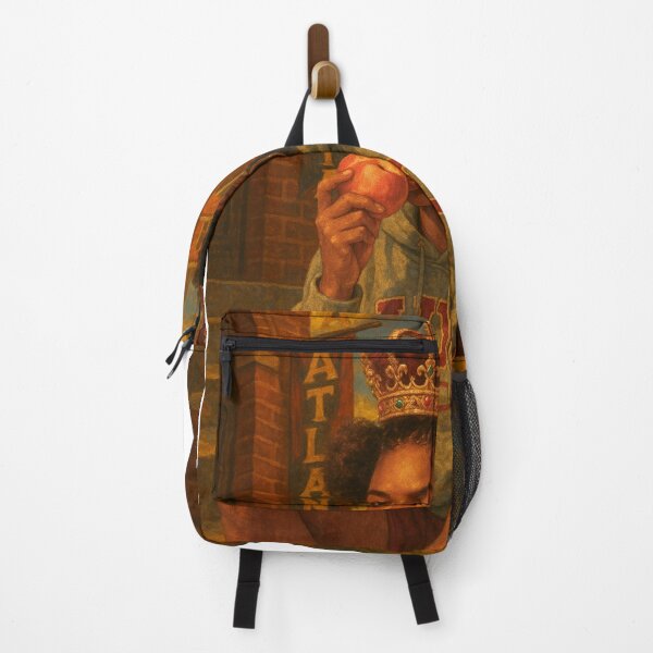 Item preview, Crowned Peach Break on Campus designed and sold by Resilient Roots Customs Oakland.