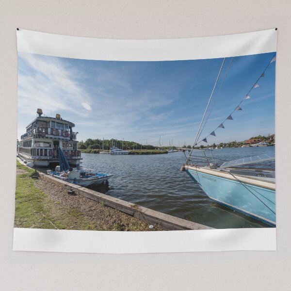 Item preview, The Southern Comfort party boat moored on the River Bure, Horning designed and sold by yackers1.