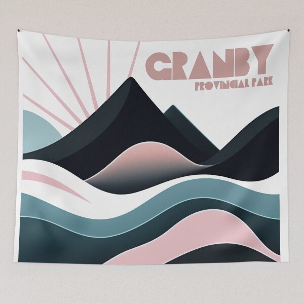 Item preview, Granby Provincial Park Colored Hills designed and sold by Esskay Designs.