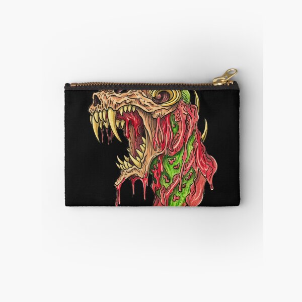 Item preview, Horror monster vampiric skull terror of evil illustration art designed and sold by Vintage Designs +.