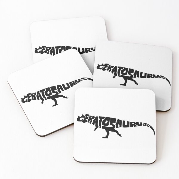 Item preview, Ceratosaurus Warped Text designed and sold by saradrawspaleo.