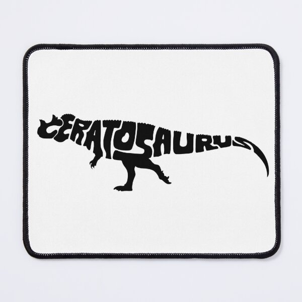Item preview, Ceratosaurus Warped Text designed and sold by saradrawspaleo.