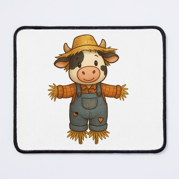 Item preview, Cow Scarecrow patch designed and sold by CoronazCreations.