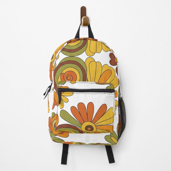 Item preview, Groovy 70s Retro Floral Pattern designed and sold by Apex Designs.