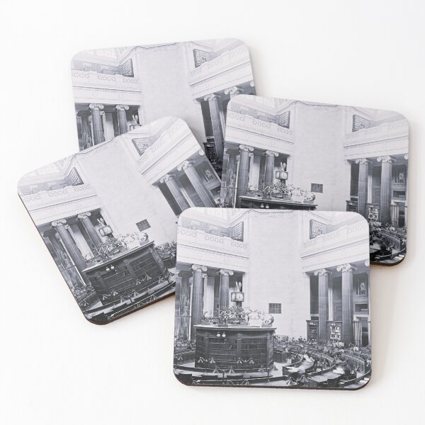 Item preview, Vintage Low Memorial Library, Columbia black and white photographic art print designed and sold by Jéanpaul  Ferro.
