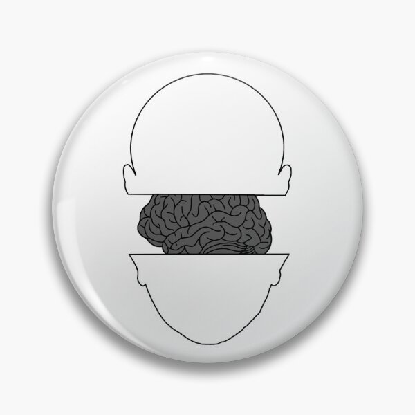 Item preview, Human Brain Silhouette  designed and sold by Animals-by-JB.