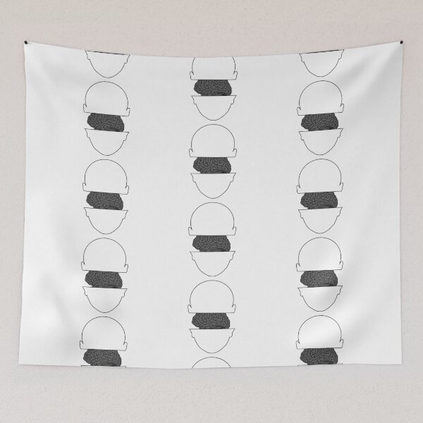 Item preview, Human Brain Silhouette  designed and sold by Animals-by-JB.