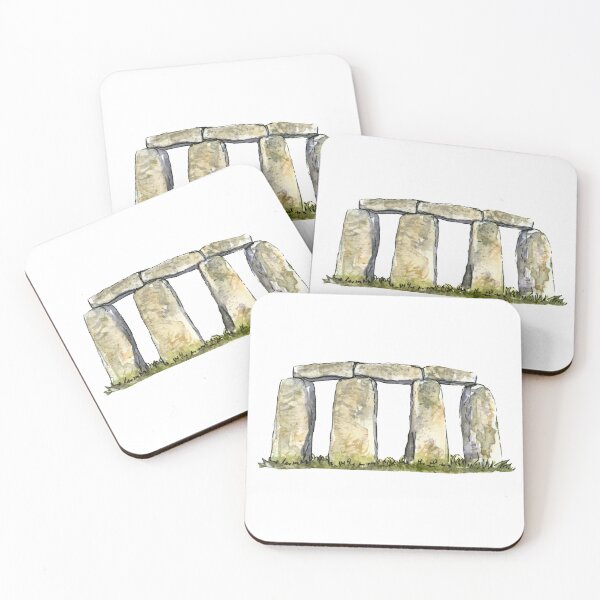 Item preview, Acuarelas de Stonehenge designed and sold by Kaledo.