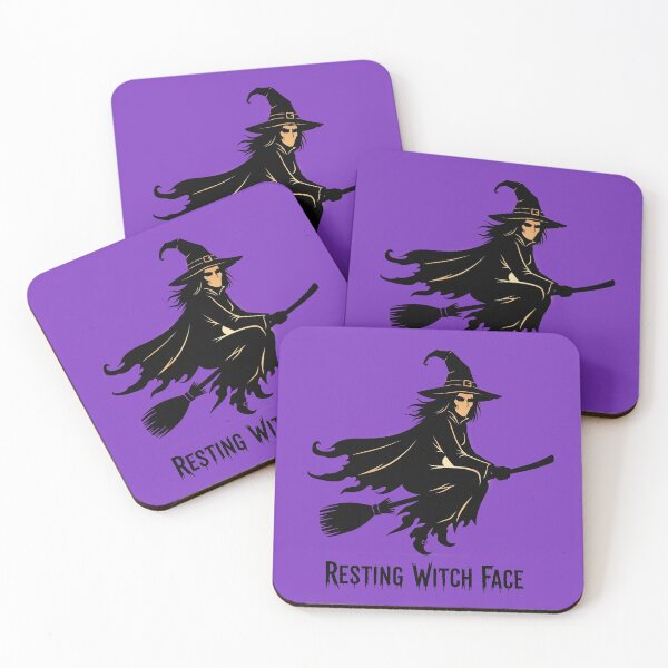 Item preview, Resting Witch Face – Funny Halloween Witch Design designed and sold by kornkobart.