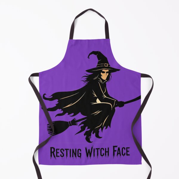 Item preview, Resting Witch Face – Funny Halloween Witch Design designed and sold by kornkobart.