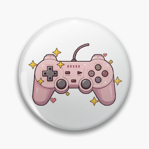 Item preview, Pink PlayStation Video Game Controller Design designed and sold by Thousandfurrs.