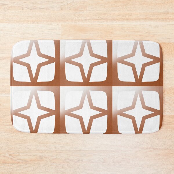 Item preview, Breezeway Blocks Palm Springs Retro 50s Mid Century Modern Block 3 Colorway 5 designed and sold by fiatluxillust.