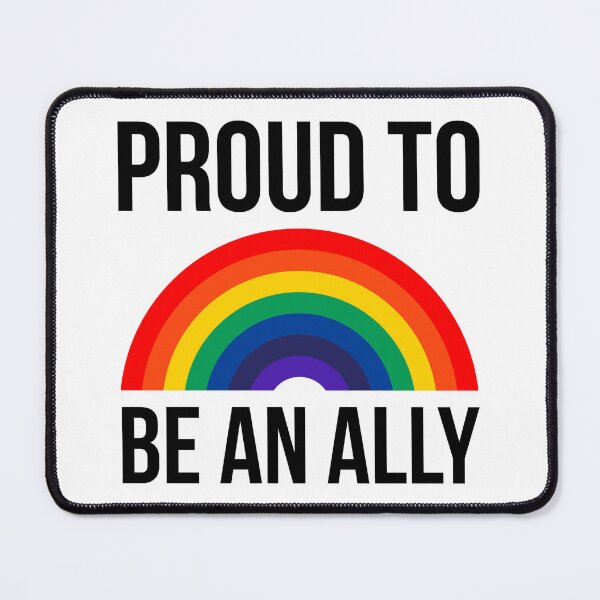 Item preview, Proud to be an ally designed and sold by Rachel the Artist .