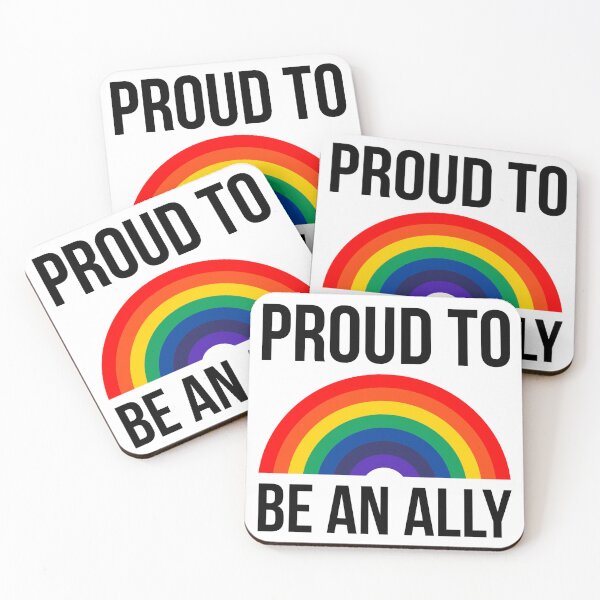 Item preview, Proud to be an ally designed and sold by Rachel the Artist .