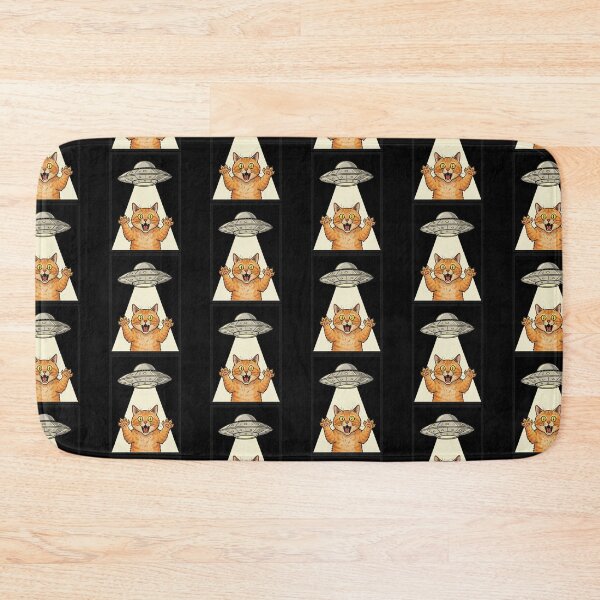 Item preview, Retro Cat Spaceship | Groovy, Galactic, and Whisker-Fueled Space Adventure designed and sold by Tw1nsAIArt.
