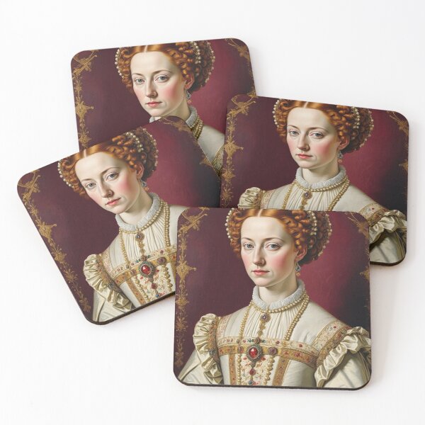 Item preview,  Ornate portrait of Queen Elizabeth I of England designed and sold by Vintage Designs +.