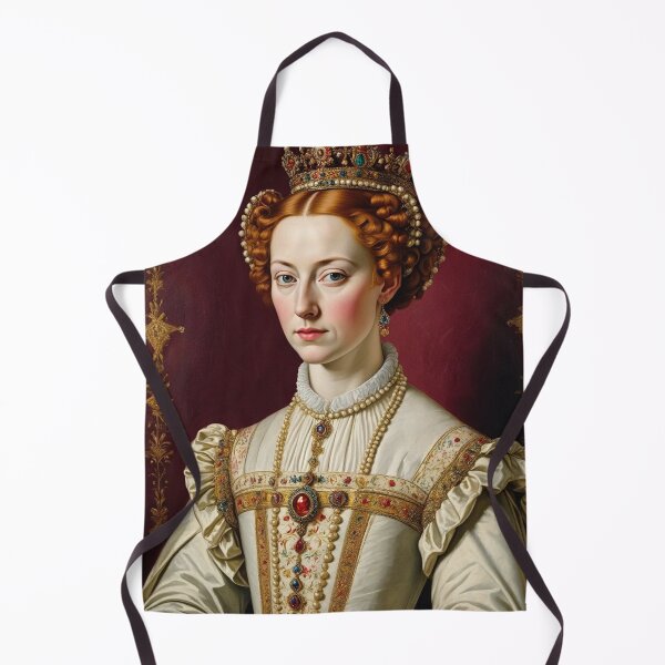 Item preview,  Ornate portrait of Queen Elizabeth I of England designed and sold by Vintage Designs +.