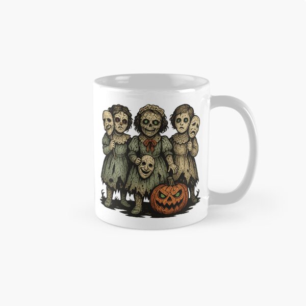 Item preview, Porcelain Doll Masquerade – Vintage Horror Halloween Design designed and sold by Altered Array, LLC.